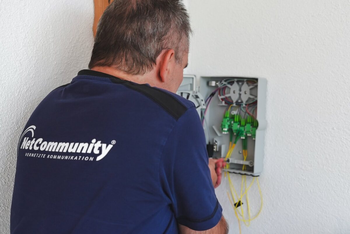 Hausbesitzer-Infos zum Glasfaseranschluss